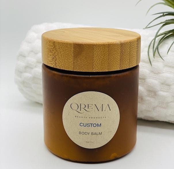 Qrema Custom Body Balm - Qrema 8 oz of your own customize body balm.