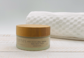 Anti Aging Aloe Qrema,  cream for face neck and chest.