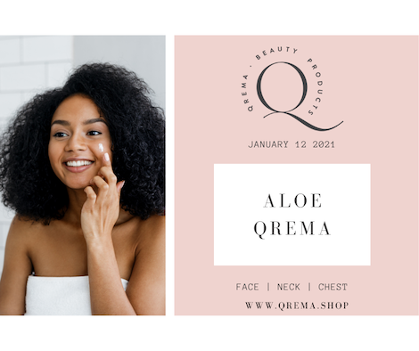 Introducing Aloe Qrema  Face | Neck | Chest Cream