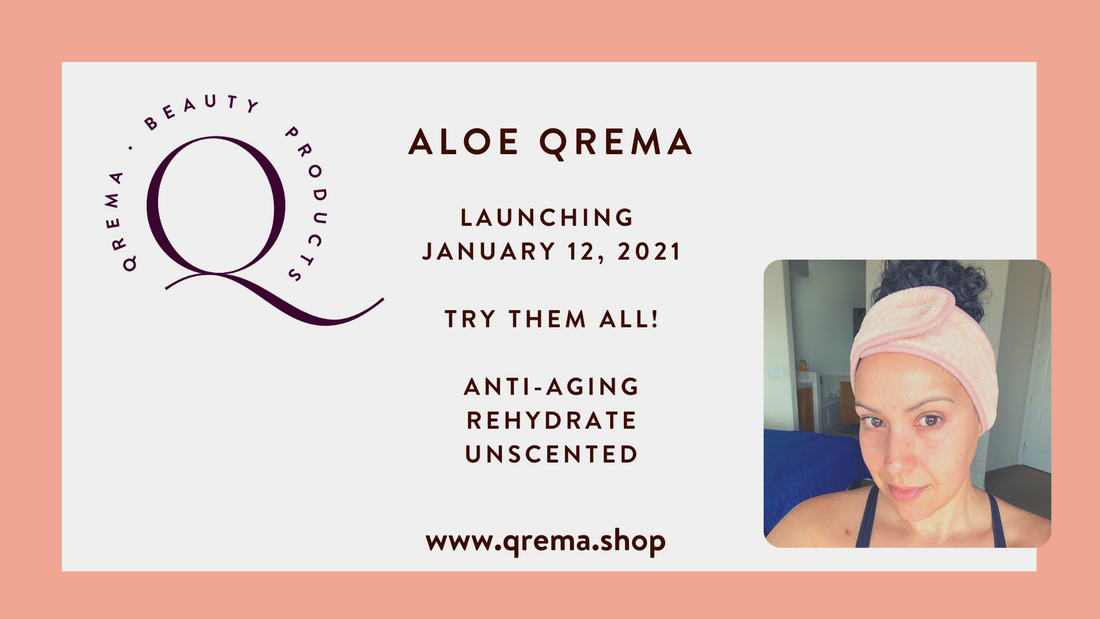 Applying Aloe Qrema